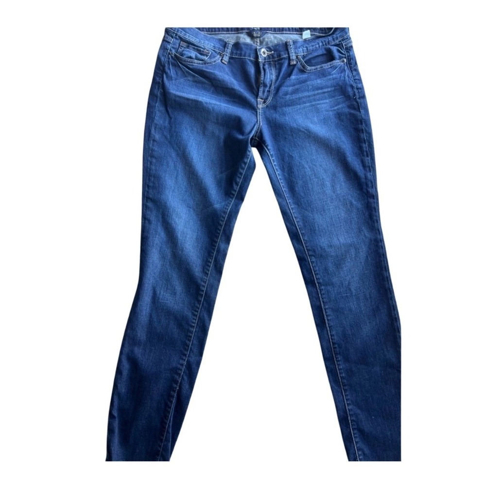 Lucky Brand‎ Charlie Skinny Jeans Womens 14/32 Regular Blue Denim Runs Small